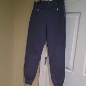 Emily McCarthy Textured Jogger Pants